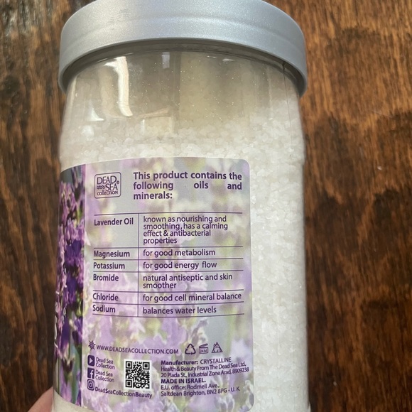 Dead Sea lavender Bath Salts - Picture 2 of 5